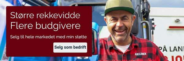 Kampanjebanner på Auksjonen.no